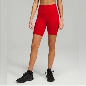 Lululemon Base Pace High Rise Biker Shorts SZ 4